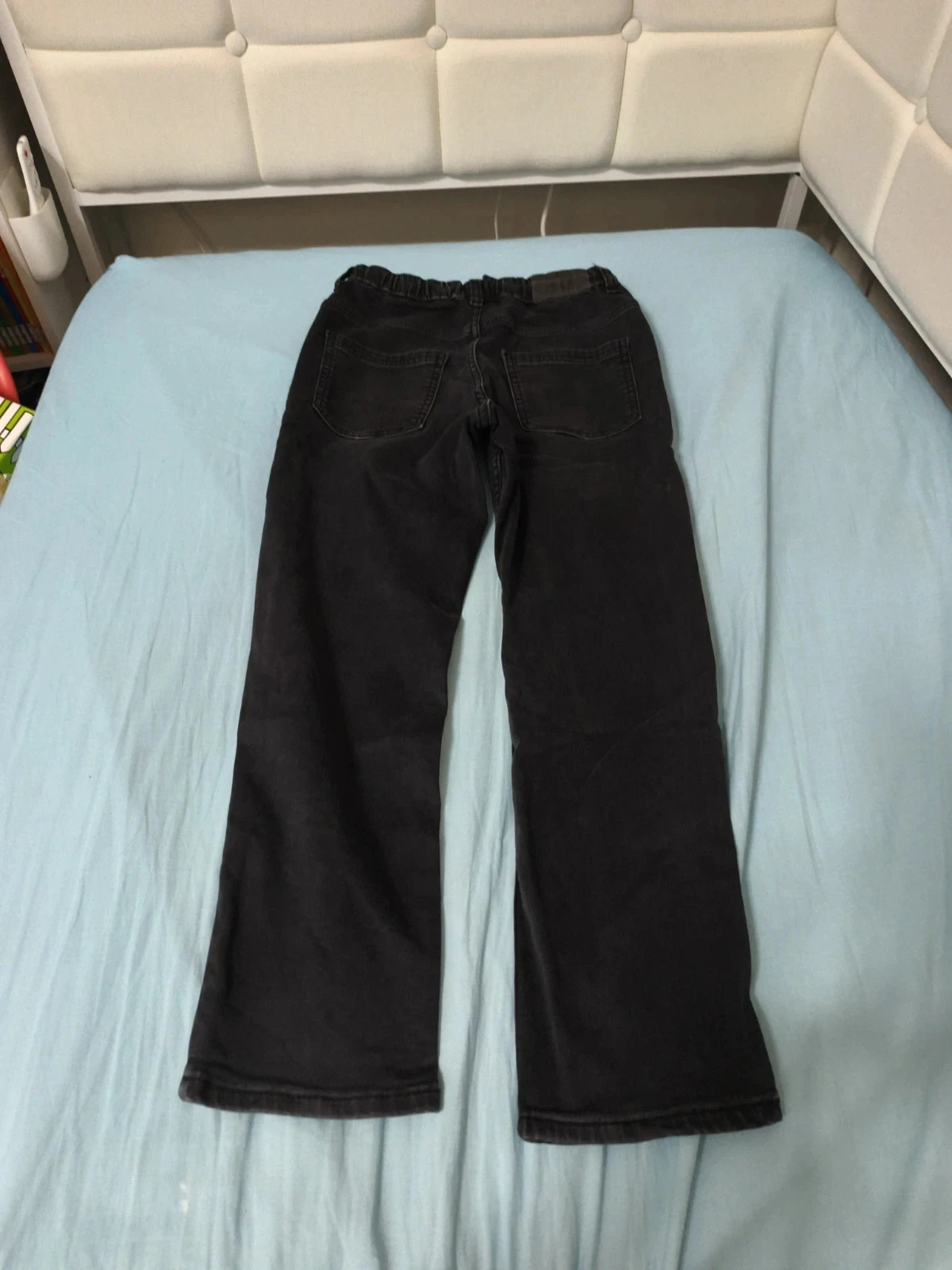 Creeks black elastic waist jeans – photo 3